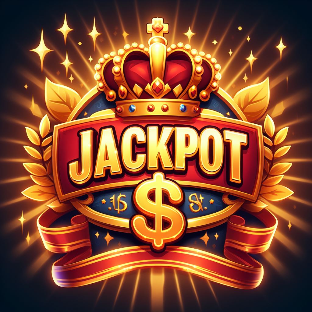 Royalty-Free 'Jackpot' Banner Digital Illustration: Download Now