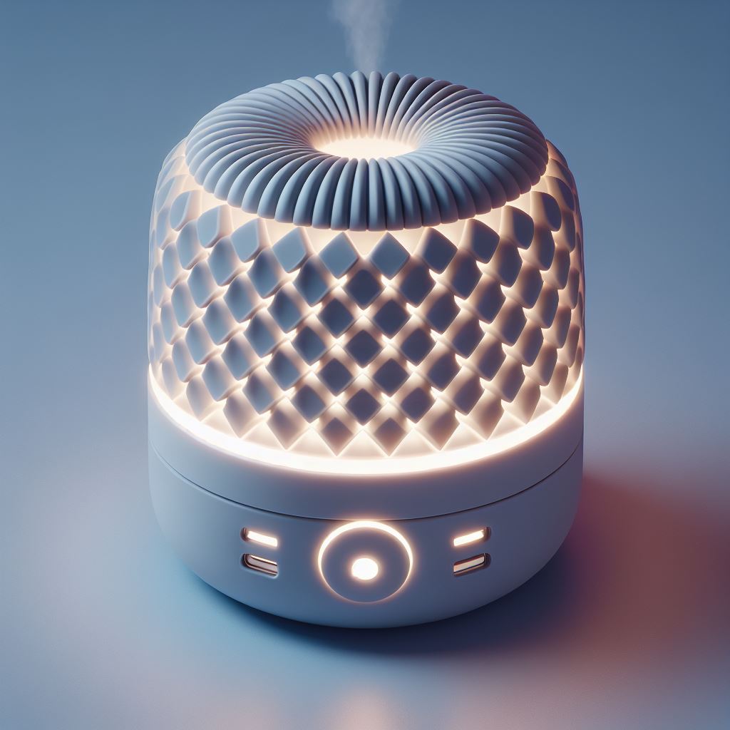 Grab Now: Free 3D Model of Compact USB Aroma Diffuser with LED