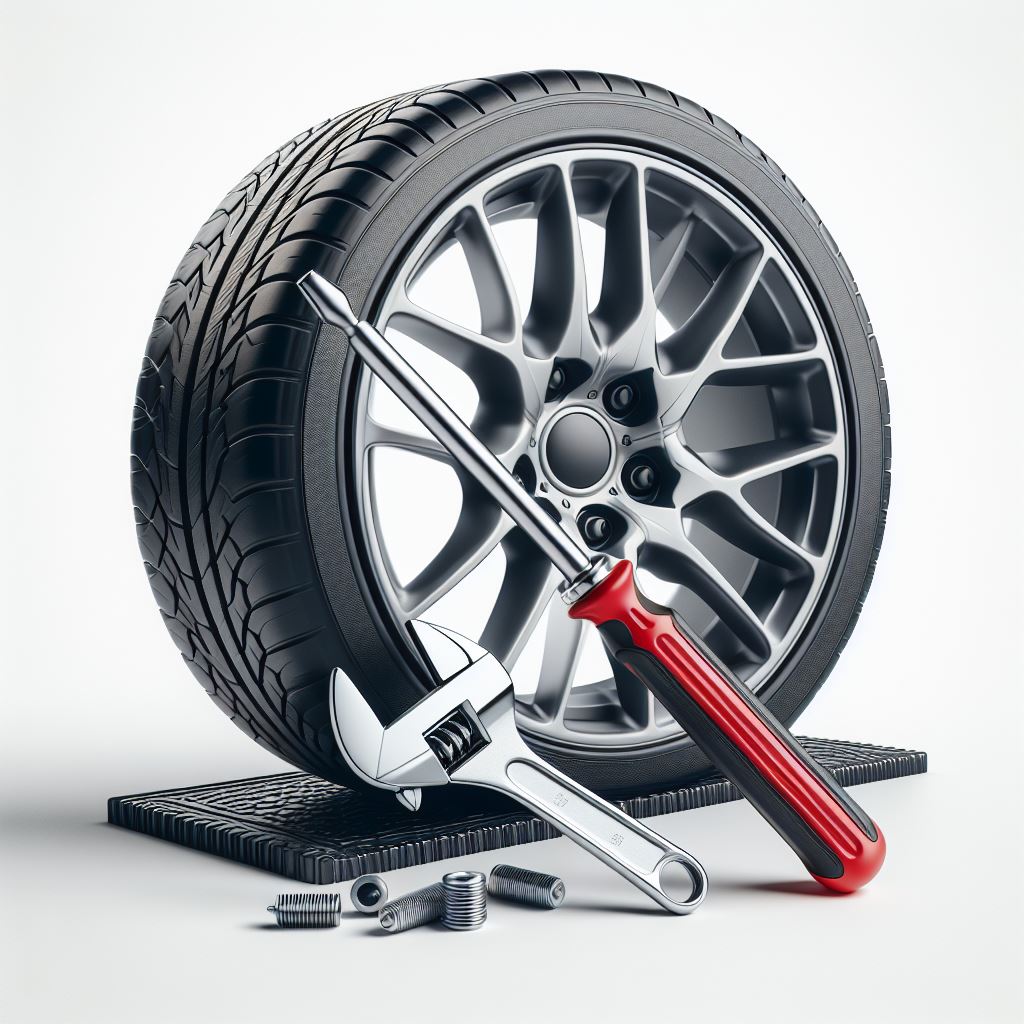 Car tire repair image download