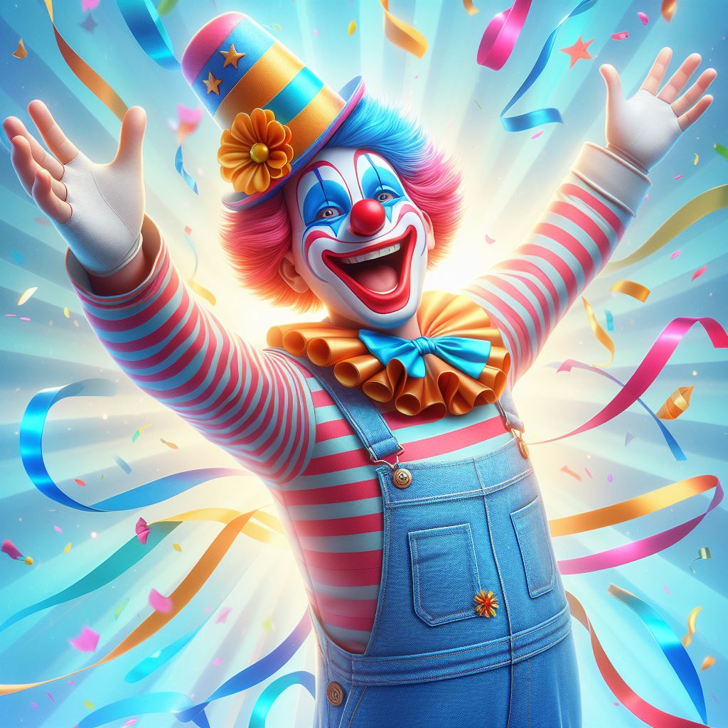 Free Download: Playful Clown Wallpaper for Instant Smiles