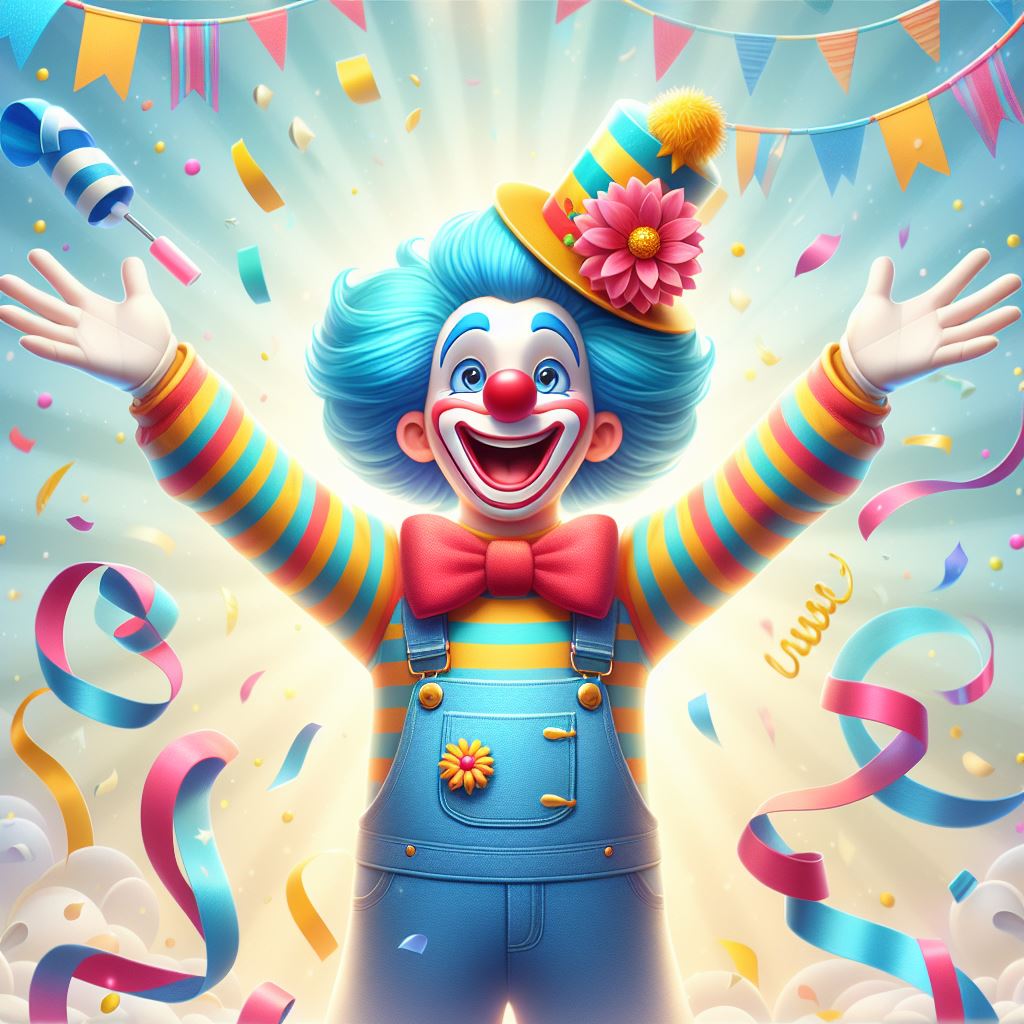 Download Now: Vibrant Clown Image for Instant Laughter