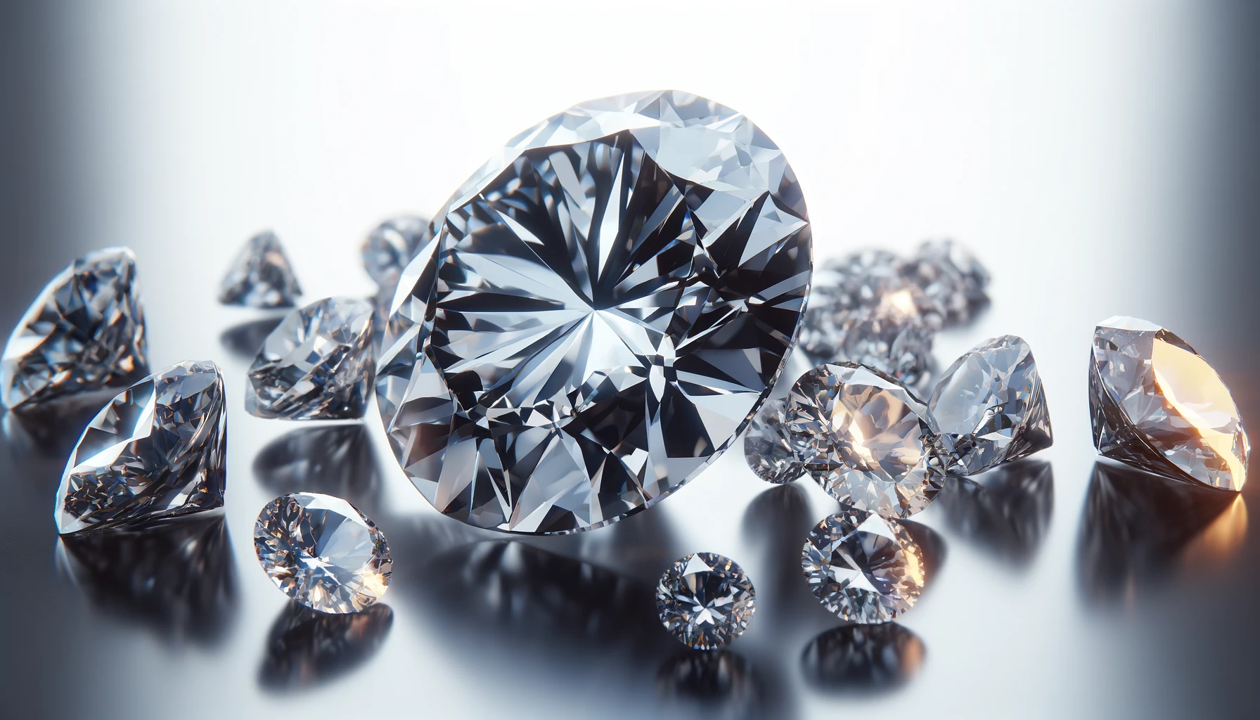 Instant Download: High-Quality 3D Diamonds Showcase